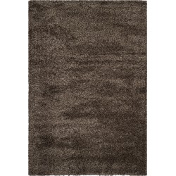 Safavieh Shaggy Indoor Geweven Vloerkleed, California Shag Collectie, SG151, in Mushroom, 91 X 152 cm