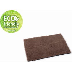 Benchkussen eco poly 78x55x3cm brn