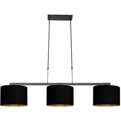 Steinhauer hanglamp Stang - zwart -  - 3981ZW