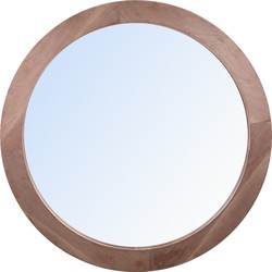 PTMD Channel Natural Firwood Veneer Mirror Thick L