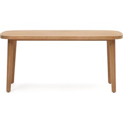 Kave Home - Maset 100% buitentafel in massief eucalyptushout 170 x 90 cm FSC