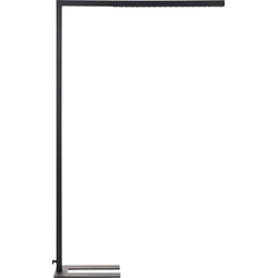 Beliani MENSA - Staande lamp-Zwart-Aluminium