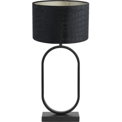 Tafellamp Jamiri/Praya Zwart/Zwart - Ø30x67cm