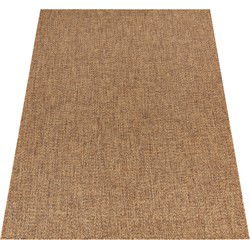 Binnen & Buitenkleed - Vloerkleed Lucine - Bruin - 120x160 cm