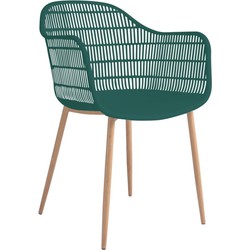 Tamy - Set van 2 stoelen - Groen