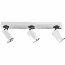 Beliani KLIP - Plafondlamp-Wit-IJzer