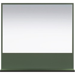 Wandspiegel met 1 plank L80 cm - PUREBLISS