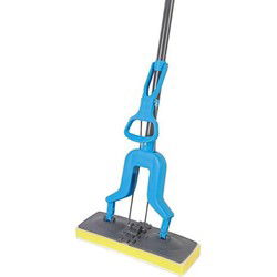 Vloermop - zelfuitwringend - 125 cm - sponsmop - vloermopset - Vloermoppen