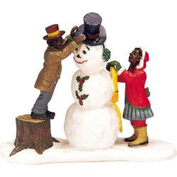 Dressing Mr. Snowman