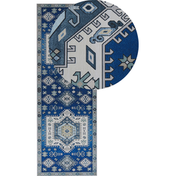 Beliani PARVAKADLI - Loper-Blauw-Polyester