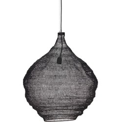 House Doctor Hanglamp Mesh zwart 60cm