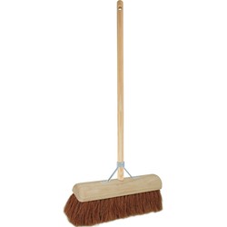Betra Binnenbezem - FSC hout - kokos - zacht - 30 x 140 cm - Bezem