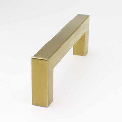 Deurgreep Joost - messing - 96 mm - Modern - Handgreep - Kastgreep - Ladegreep