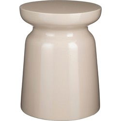 Mica Decorations Bijzettafel Stage - 35x35x45 cm - Cement - Beige