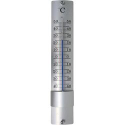 Hendrik Jan thermometer buiten - metaal - 21 cm - Buitenthermometers