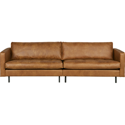 BePureHome Rodeo Bank 3-Zits - Recycle Leer - Cognac - 83x275x88