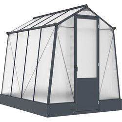 Westmann Aurora 68 - TuinKas met fundering - Antraciet 248x188 cm