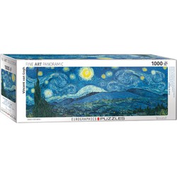 Eurographics Eurographics puzzel Starry Night - Vincent van Gogh Panorama - 1000 stukjes