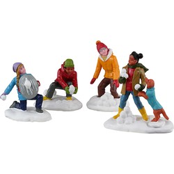 Snowball Battles Set Of 4