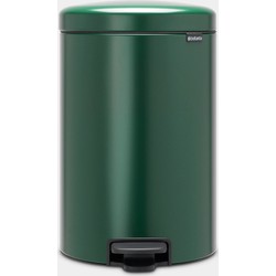 NewIcon Pedaalemmer, 20 liter, kunststof binnenemmer - Pine Green