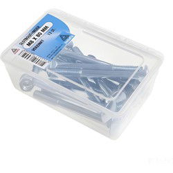 Slotbout moer m8x60mm 15st