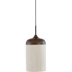 Hanglamp Dania - Bruin/Crème - Ø22cm