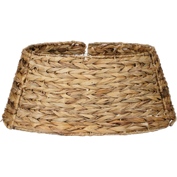 House of Seasons Kerstboomrok Opvouwbaar - H26 x Ø58 cm - Zeegras - Naturel Bruin