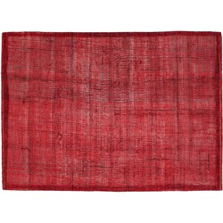 Home Delight Placemat Linnen donker rood set/6 - Default Title
