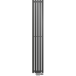 Designpaneelradiator 260x1800 mm, antraciet, vloerverbindingsset