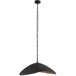 PTMD Hanglamp Majid - 71x53x23 cm - Papier - Goud