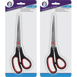 DID Keukenschaar - 2x - 24 cm - comfortabele grip - schaar - kantoor - Keukenscharen