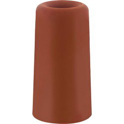 Deurbuffer rubber 75mm rood