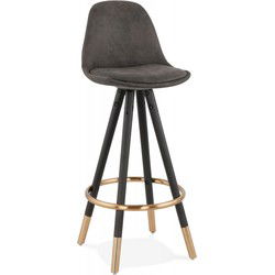 KONG design halfhoge snackkruk 41x41x87 cm Grijs