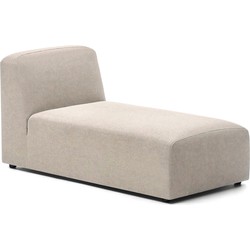 Kave Home - Module Neom chaise longue beige 152 x 75 cm