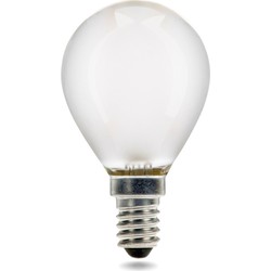 Groenovatie E14 LED Filament Kogellamp 2W Warm Wit Dimbaar Mat