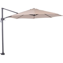 Garden Impressions Hawaii zweefparasol S Ø300 cm ecru