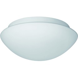 Highlight - Neutral - Plafondlamp - E27 - 25 x 25  x 11cm - Wit